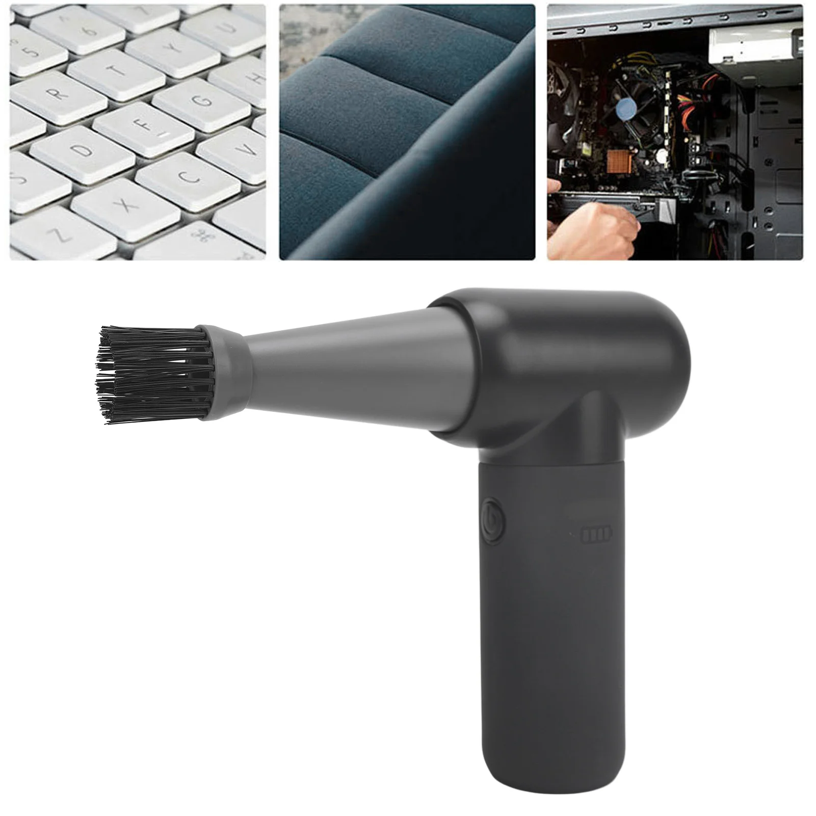 180000RPM Jet Dryer Blower 3 Wind Speed Portable Electric Air Duster for Car Dry Keyboard Computer Cleaning Camping