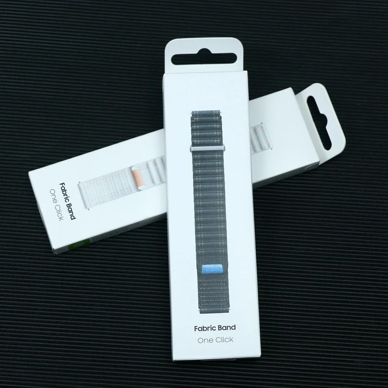 Reflective Yarn Fabric Nylon Watch Strap - Woven Bracelet