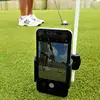 Golf Swing Recorder Holder Cell Phone Clip, Practice Training Aid, Golf Club Record Holder Car Fixed Mobile Phone Holding 1