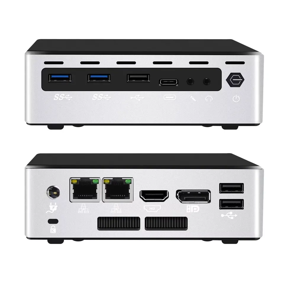Mini Office PC N100 Compact Desktop Computer