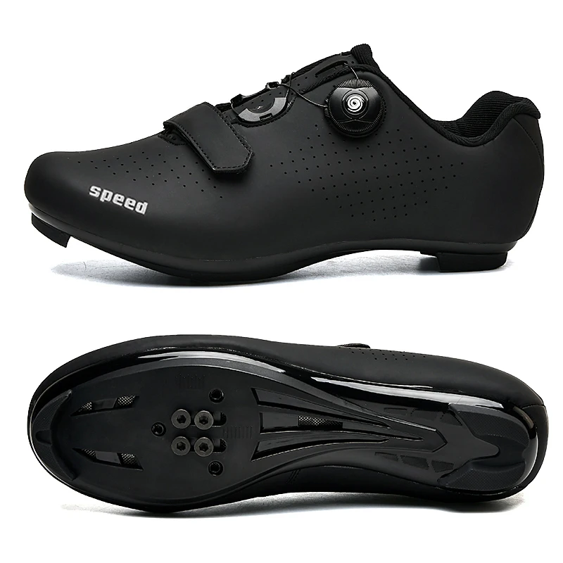 Cycling Shoes Road Bicycle Shoes Men Cycling Sneaker Mtb Clits Route Cleat Dirt Bike Speed Flat Sports Racing Women Spd Pedal Shoes