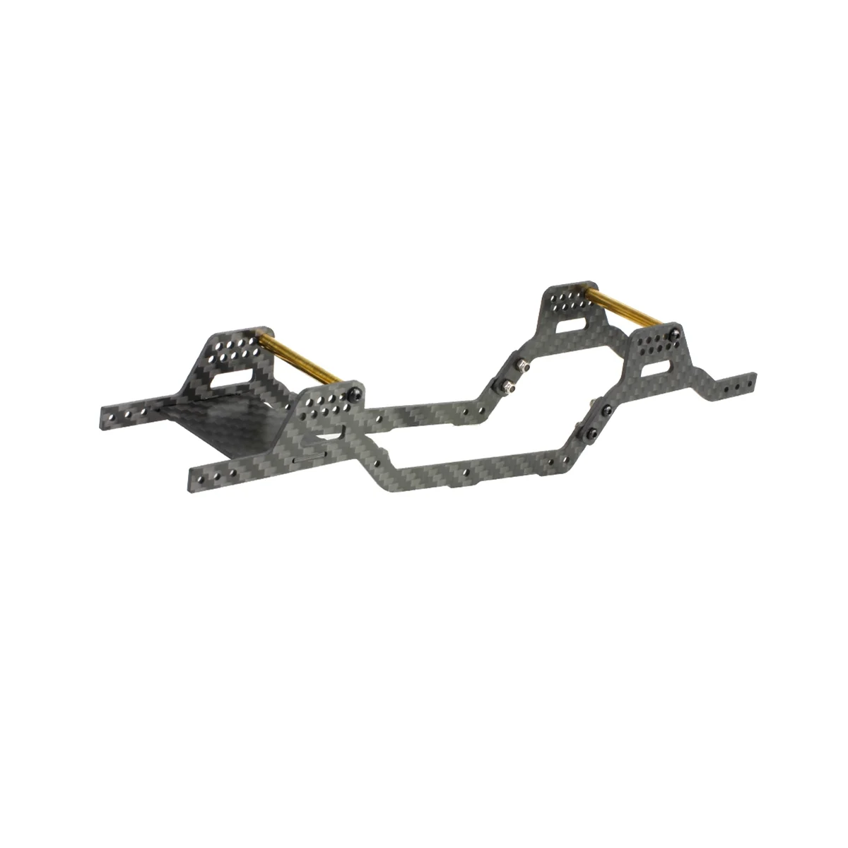 LCG Carbon Fiber Chassis Kit Frame Girder Rail for TRX4M 1/18 RC Crawler Car Upgrade Parts Accessories