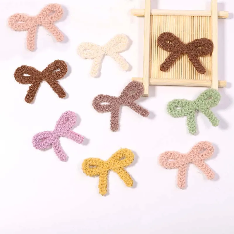 Self Adhesive Patches Bow Patch Accessories 15PCS/Lot