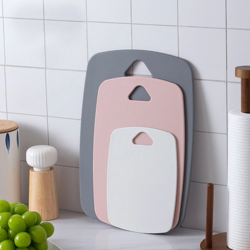 1-Piece Plastic Cutting Board, Baby Food Cutting Board, Multifunctional, High Aesthetic Value, Household Fruit Cutting Board