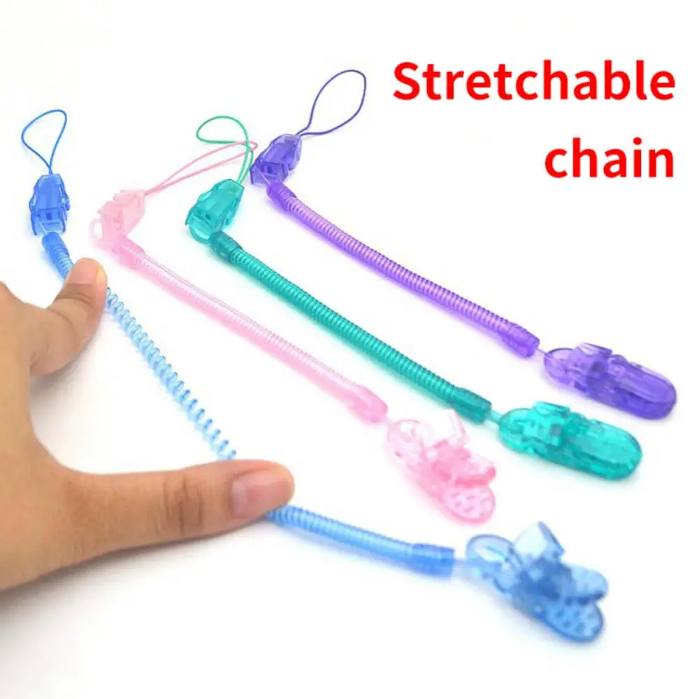 Pacifier Chain Plastic Silicone Toy Baby Dental Clamp