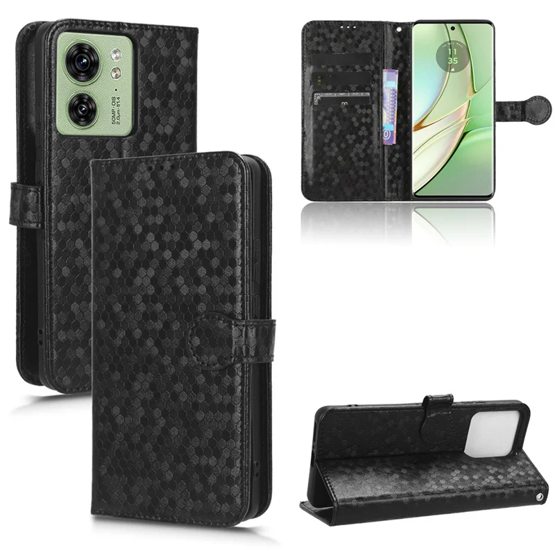 Custodia Protettiva In Pelle Per Motorola Moto Edge 40 Flip Stand Cover Per Motorola Moto Edge40 Portafoglio Card Stand Phone Coque