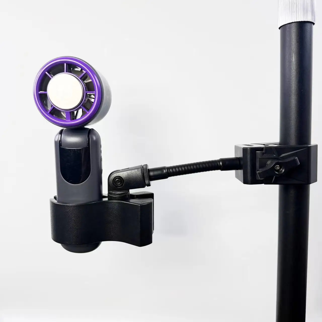 범용 데스크탑 클램프 호스 원형 튜브 소형 팬 마이크 브래킷 - 데스크탑 고정용 다용도 클램프