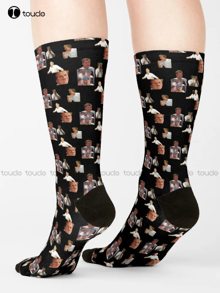 

Gordon Ramsay Pack Perfect Gift Socks Mens Socks Cartoon Comfortable Best Girls Sports 360° Digital Print Custom Gift Streetwear