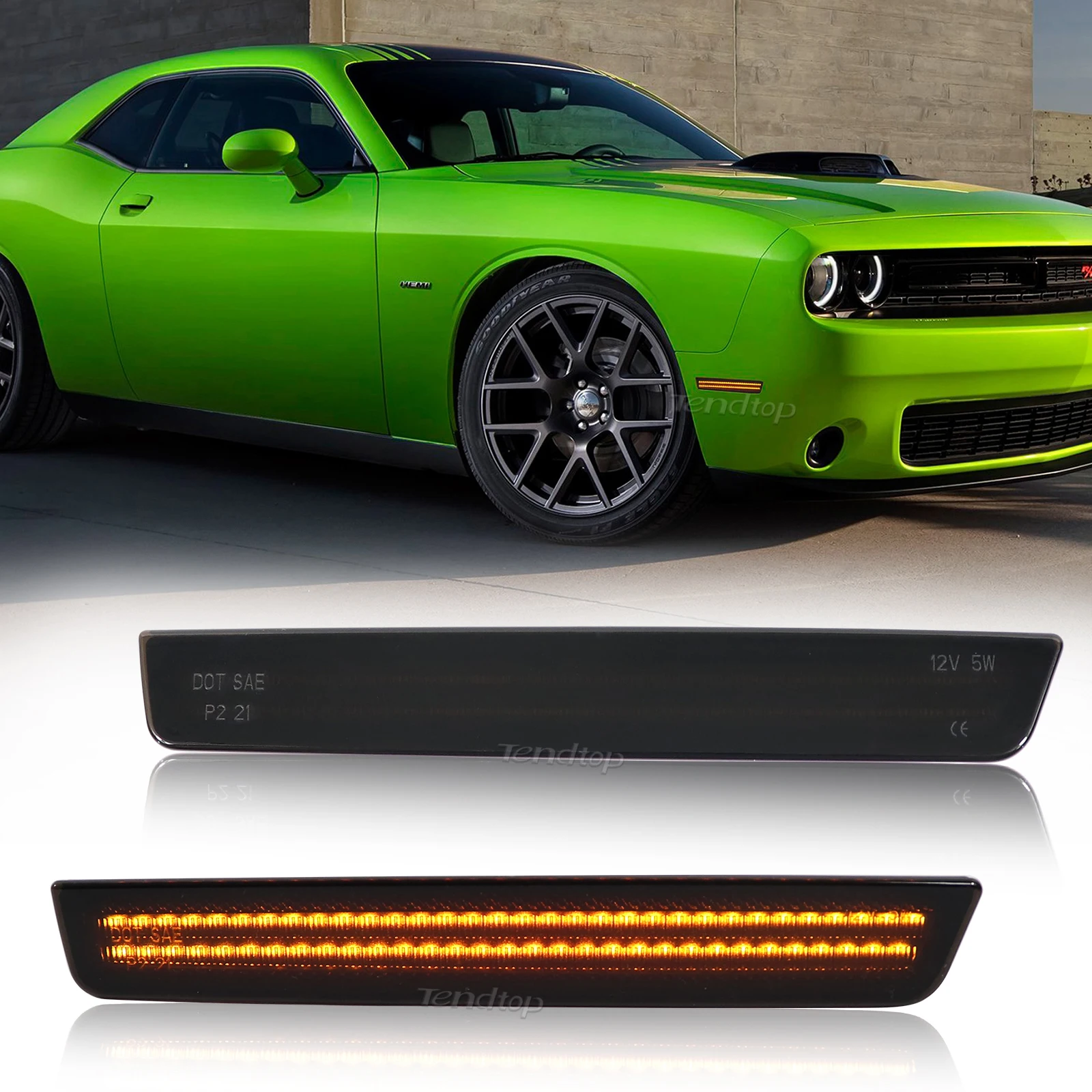 

Фонари поворота, боковые габаритные огни для Dodge Challenger 2015-2023