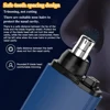 Portable Nose Hair Trimmer 2 in 1 Rechargeable USB Eyebrow Facial Hair Trimmer Clipper Powerful Electric Nose Hair Shaving Tools 4