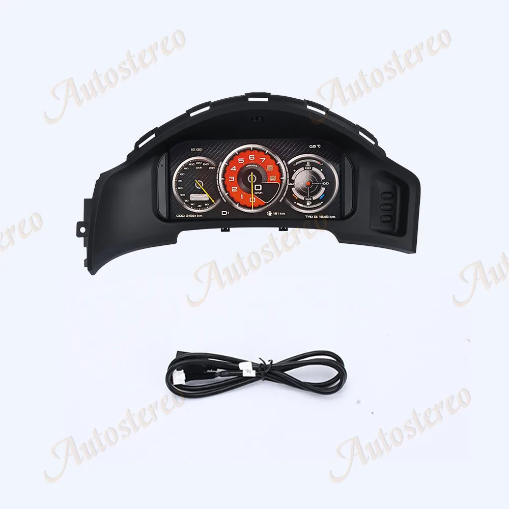 RHD coche LCD Digital Cluster para Toyota 86 Subaru BRZ 2012-2019 Panel de instrumentos odómetro velocímetro odómetro pantalla del tablero- 5