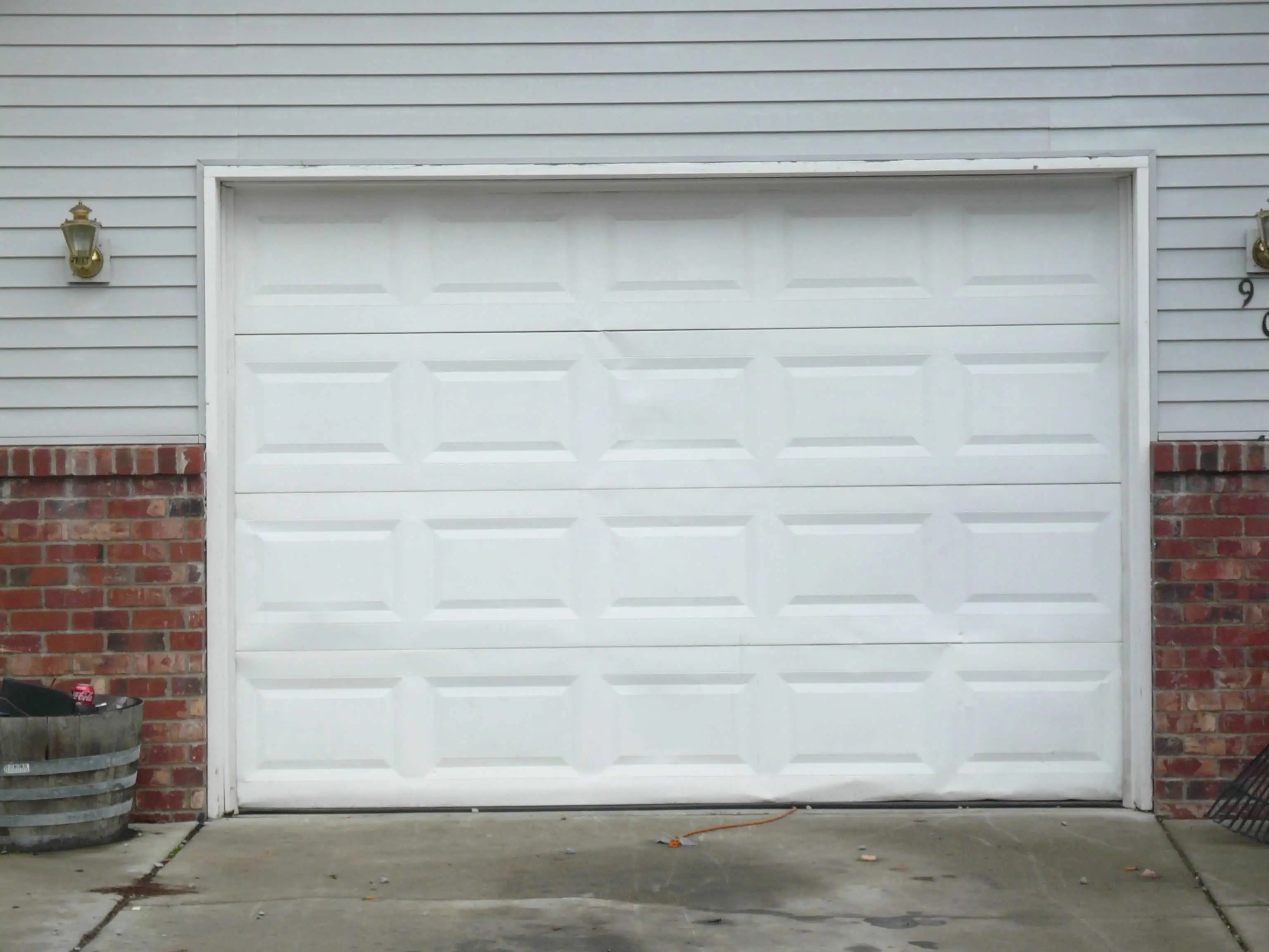 Hot Sale Fire Rated Aluminum Panel Glide Sectional Overhead Garage Door