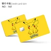 Pokemon Various Anime Bank Credit Cards Bus Pass Stickers Cool Decoration Waterproof Stickers Collection Toys Gifts 6