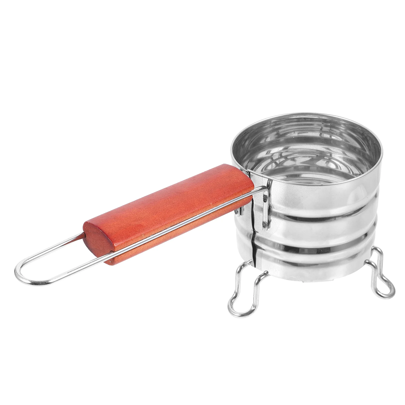 Fornello Da Campeggio Bbq Carbon Barrel Tool Grill Holder Accessorio Per Barbecue In Acciaio Inossidabile