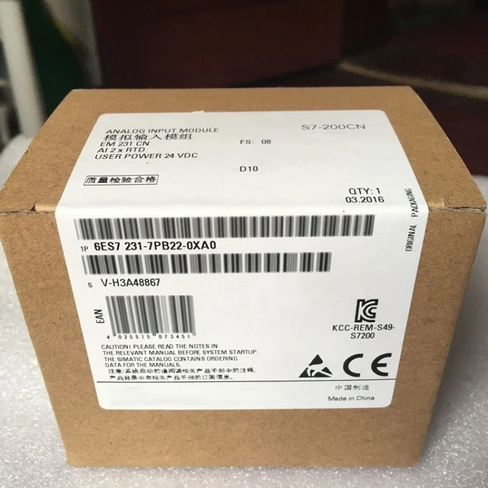 Per Modulo Plc Siemens 6Es7231-7Pb22-0Xa0 In Scatola