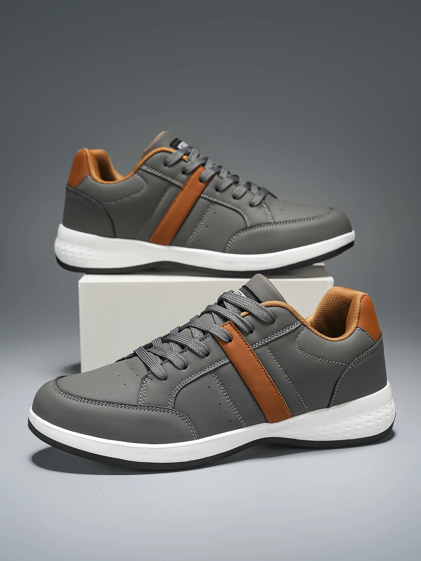 Herren-Outdoor-Wander- und Laufschuhe in großen Größen, bequeme, lässige, vielseitige, modische Sportschuhe für Paare zum Training – Detail 7