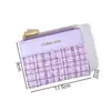 Retro Fashion Mini Short Wallet PU Leather Large Capacity Coin Purse Solid Color Card Holders Girl 6