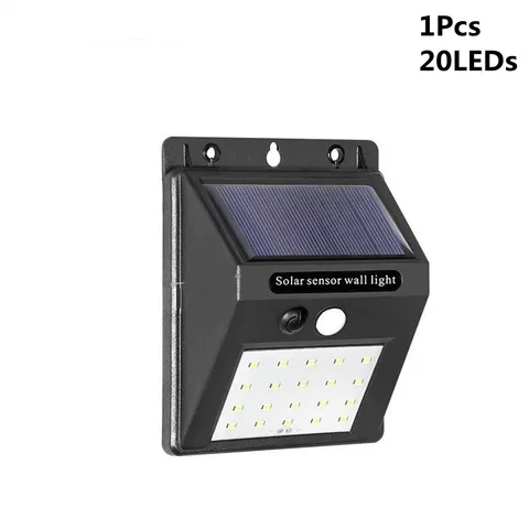 LED Solar Light Motion Sensor Waterproof Sunlight Garden Decoration Street Lights Solar Powered Lantern Wall Lamp