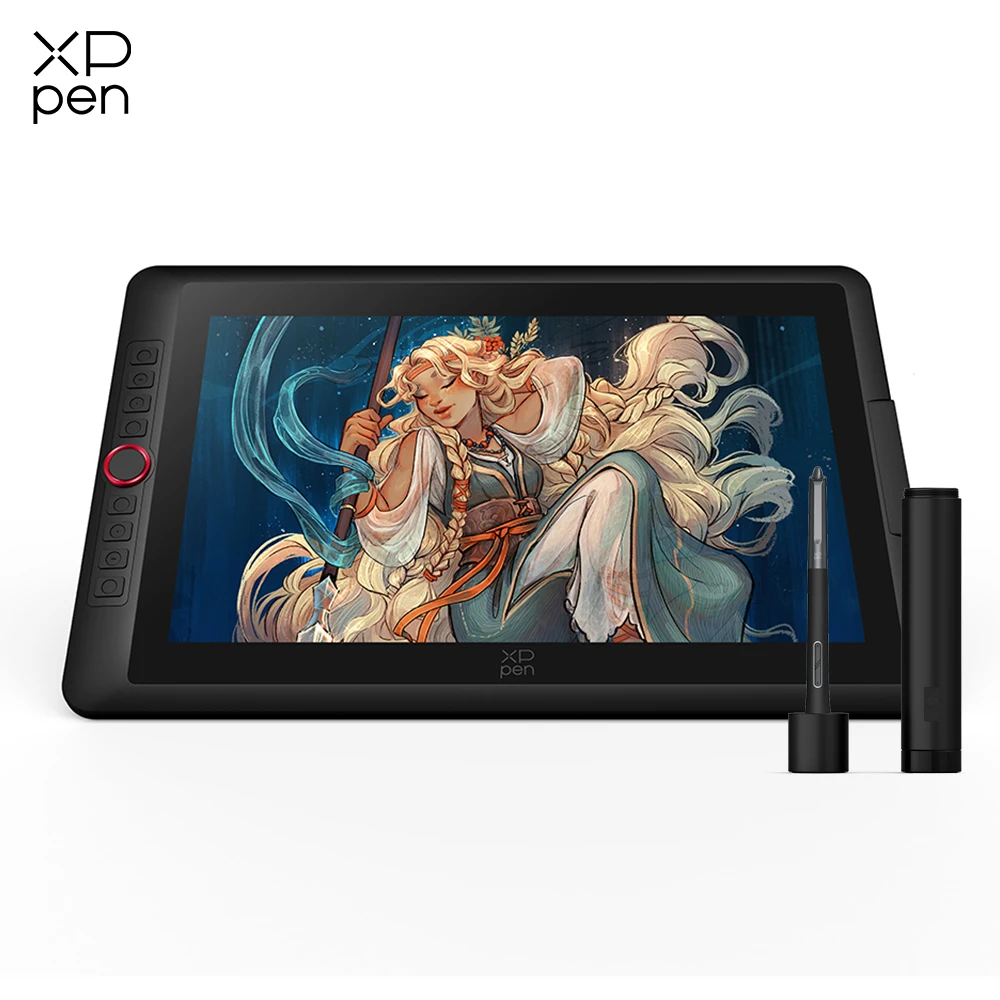 XPPen Artist 15.6 Pro V2 Drawing Tablet with X3 Pro Stylus Graphic