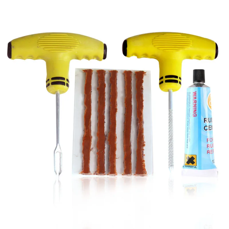 AutoQuickTireRepairToolSetMotorcycleSafetyEmergencyTireRepair