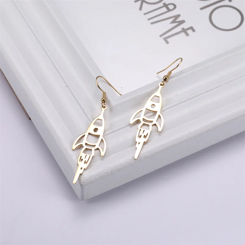 Vintage Edelstahl Ohrringe für Frauen Filigrane Tropfen Streifen Hängende Ohrringe Böhmen Schmuck Hochzeit Party Geschenke Großhandel – Detail 19