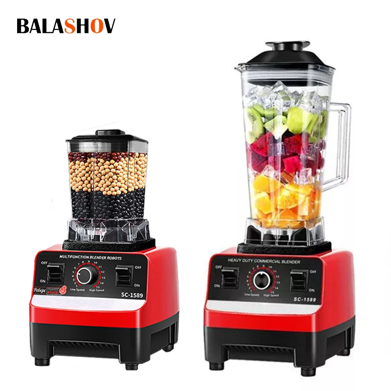 2000W Heavy Duty Commercial Grade Blender Juicer Fruit Food Processor Ice Smoothies High Power Juice maker Crusher _ - AliExpress Mobile