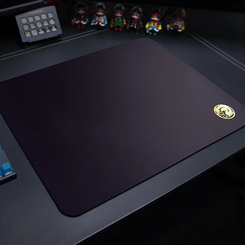 

ESPTIGER Gaming Mouse Pad QingSui Pro Natural Rubber 6mm Smooth Solid Color Gilding Edge Wrapping Process Plush Touch Pads