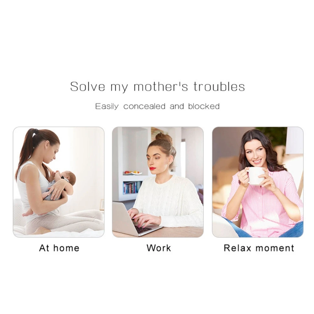 Wearable Breast Pump Electric Handsfree BPA Free 3 Modes 9 Levels USB Charge Milk Collectors Portable Breast Milk Pump Machine