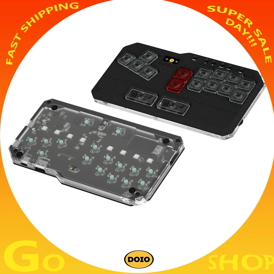 DOIO KBHX-01HE PRO 磁気スイッチ レバーレス コントローラー レバー