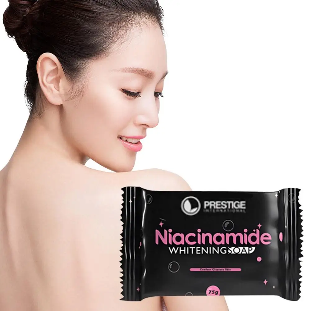 Niacinamide Brightening Soap Deeply Cleansing Pore Exfoliating Whitening Moisturizing Rejuvenating Handmade Soap 75g hand soap