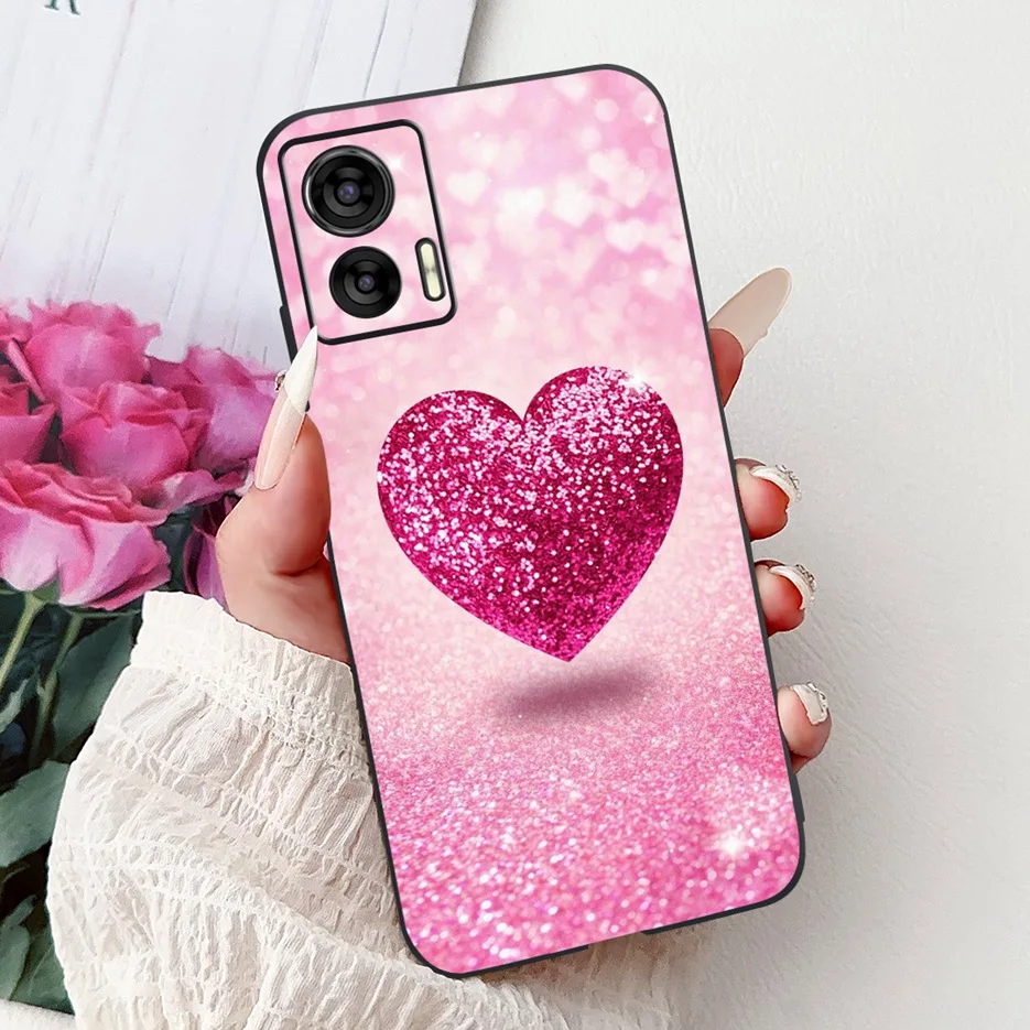 Cute Painted Shockproof Phone Case for Motorola Edge 30 Neo - Soft Protective Cover