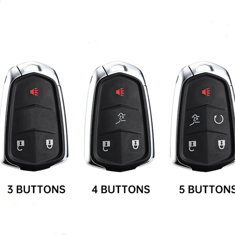 Custodia per chiave auto per Cadillac ESV Escalade CTS XTS SRX ATS 2015 2016 2017 2018 CT5 XT5 XT6 accessori - S4fef06e78afc472fbd59fda2daa135e0j