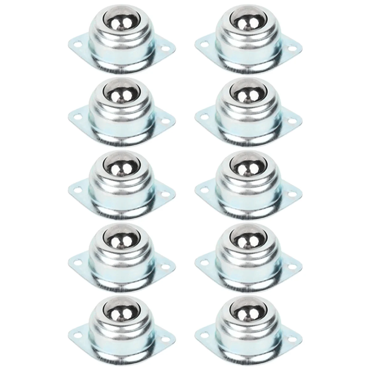 Swivel Ball Caster Car Robot Universal Eye Round Wheel Mechanical Trolley Furniture Hardware,Universal ,10 PCS