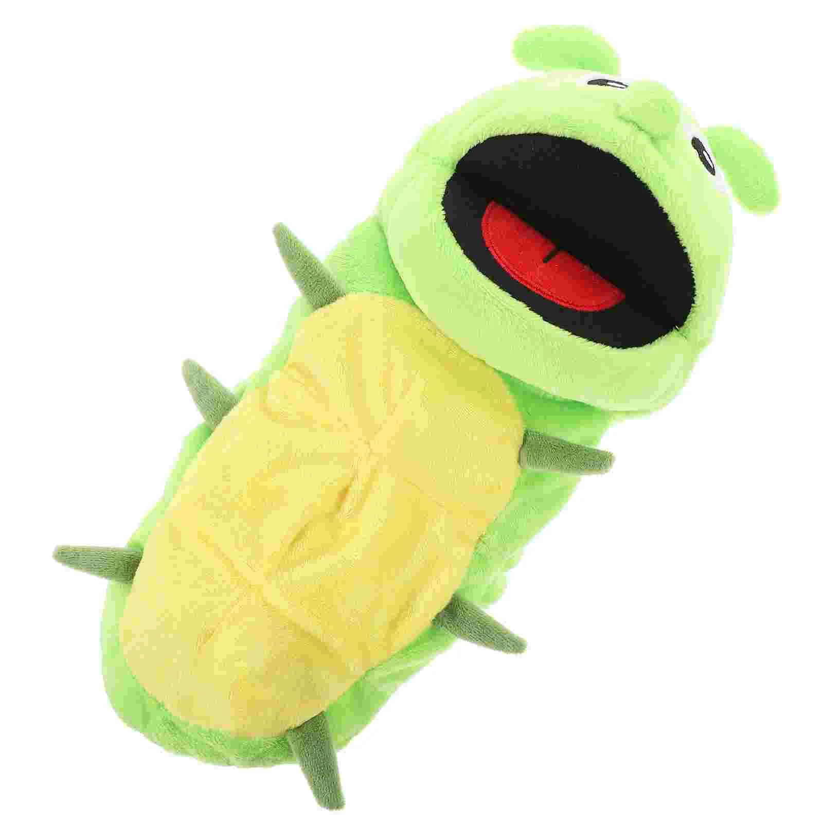 Imagination Game Role Play Caterpillar Hand Puppet Children’s Toys Storytelling kids toys hand puppet soft stuffed open mouths animal hand puppets muppetdoll family interactive role playing storytelling toys