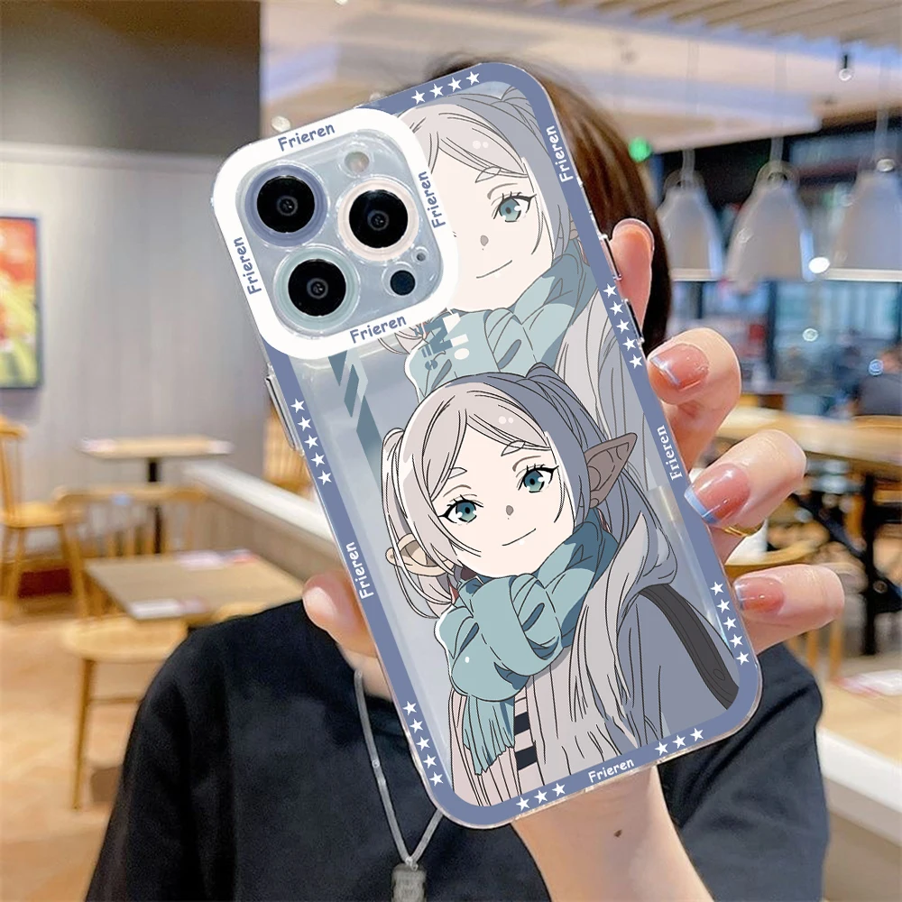 thumbnail image 1 of Funda de teléfono de Anime Frieren Beyond Journey para IPhone 15, 14, 13, 12, 11, Mini Pro Max, X, XR, XSMax, 6S, 6, 7, 8 Plus, SE20, 1 of 5