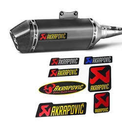 For Akrapovic Exhaust stickers Motorcycle Sticker Decal Logo