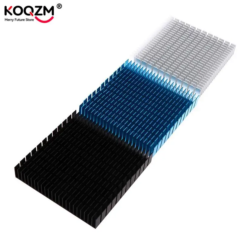 120mm/ 150mm Heating Panel Heat Sink Aluminum Heatsink CPU Power Amplifier Radiator 3