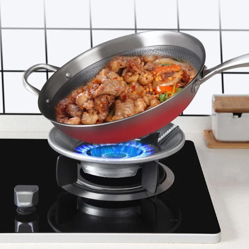 Gas Stove Wok Ring Cooker Kitchen Torch Home for Gas Wok Rack Windproof
