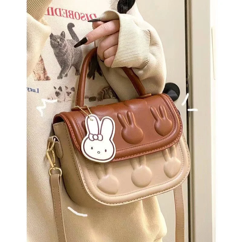 Cute Bunny Girl Messenger Bag Korean Style Crossbody Bags for Girls PU Hand  Bags Toddler Purses and Princess Handbags Free Ship