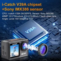 Ourlife Action Camera 5K30FPS 48MP EIS 2" IPS Dual Screen Optional 6 Filter Wireless Microphone WiFi Anti-shake Sport Cameras 2