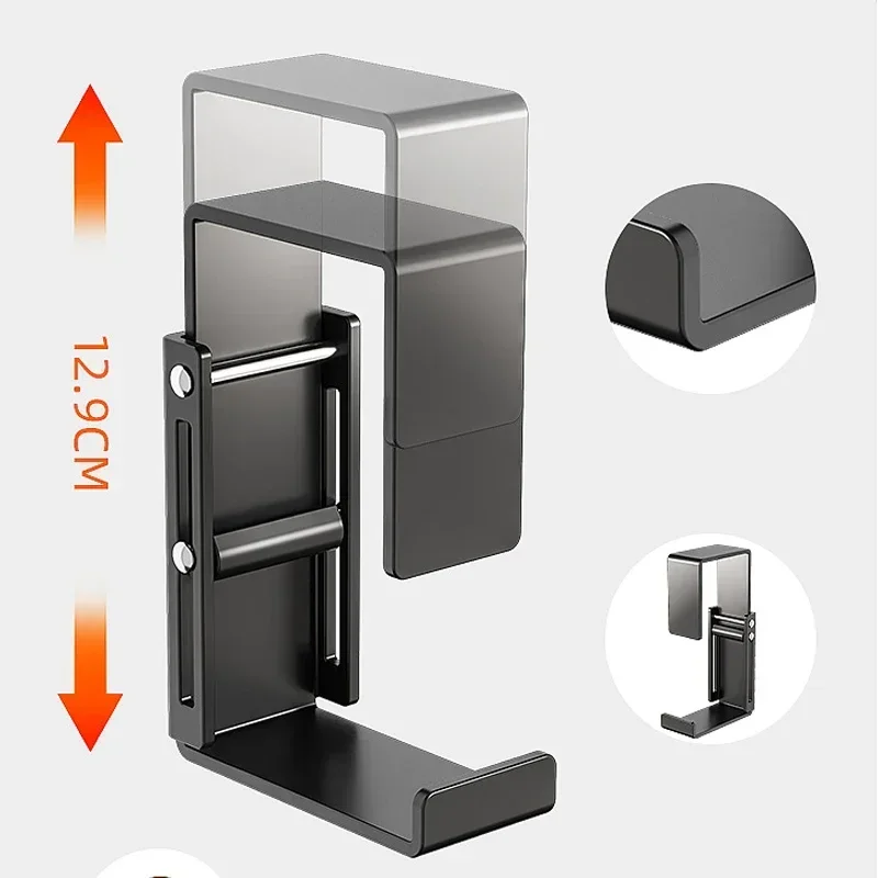Stainless Steel Wash Basin Holder Hooks Punch-Free Washbasin Organizer Rack Bathroom Traceless Storage Shelf Space Saving