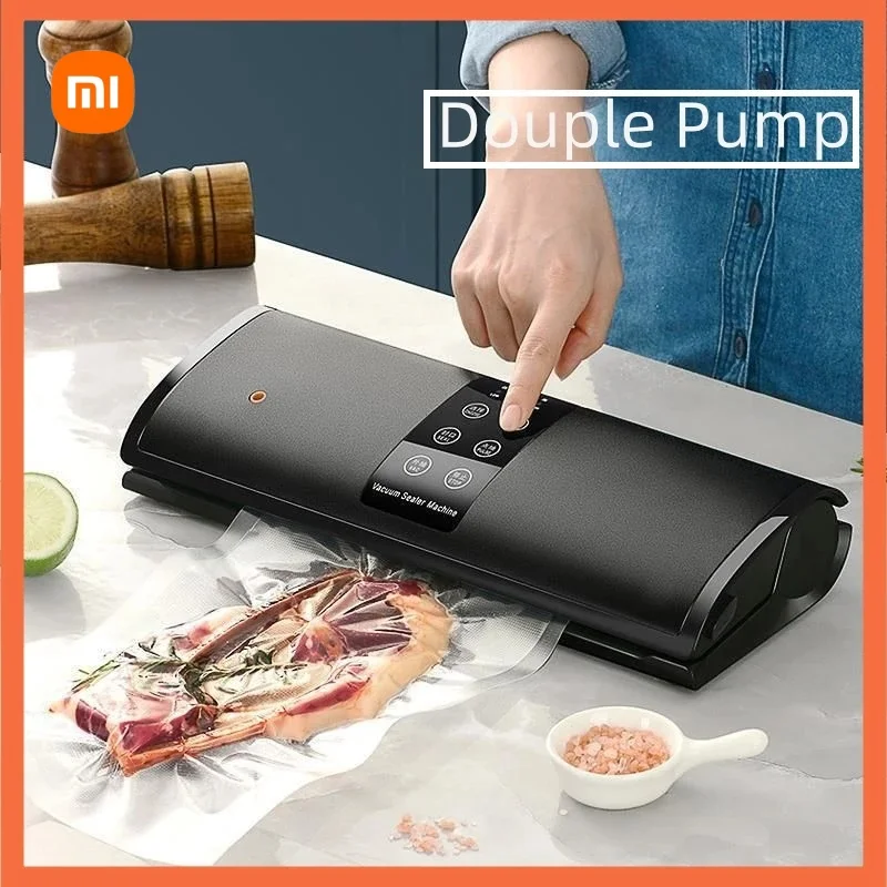 

Xiaomi Best Electric Vacuum Food Sealer Commercial Vacuum Food Sealing 280mm Packaging Machine for Home Kitchen Food Saver Bags