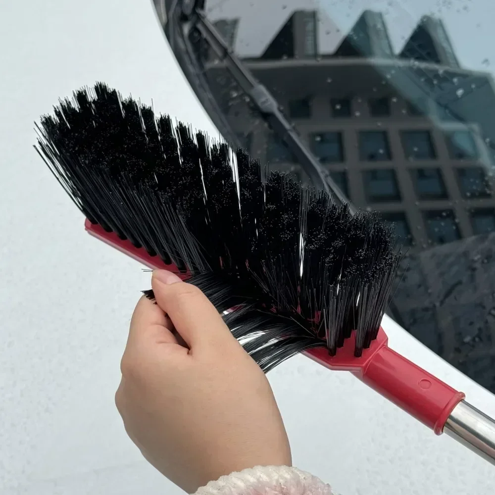 Car Snow Shovel 2-in-1 Multi Functional Removable Car Windshield Window Sweeping Snow Tools Defrosting Shovel De Icing Artifact Window Cleaning Tool Windshield Shovel Snow Shovel Windshield Deicing Instrument Car Snow Brush Snow Ice Scraper Car Deicer