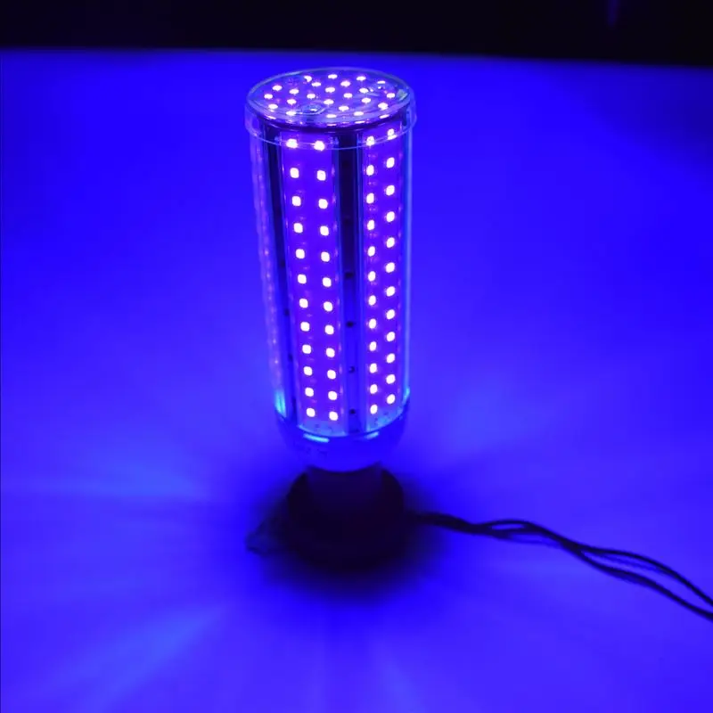 UVRADI profession UV led lighting manufacturer 220V E27 LED Corn Bulb Light UVA 400-405nm Free Shipping |