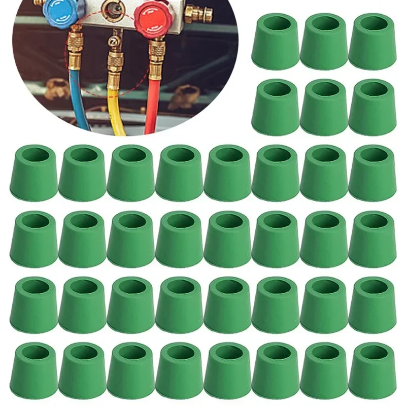 Car Sealing O-rings Auto Air Conditioning Pipeline Maintenance Sealing Gasket AC A/C System O-shaped Rubber Seals Ring Gaskets