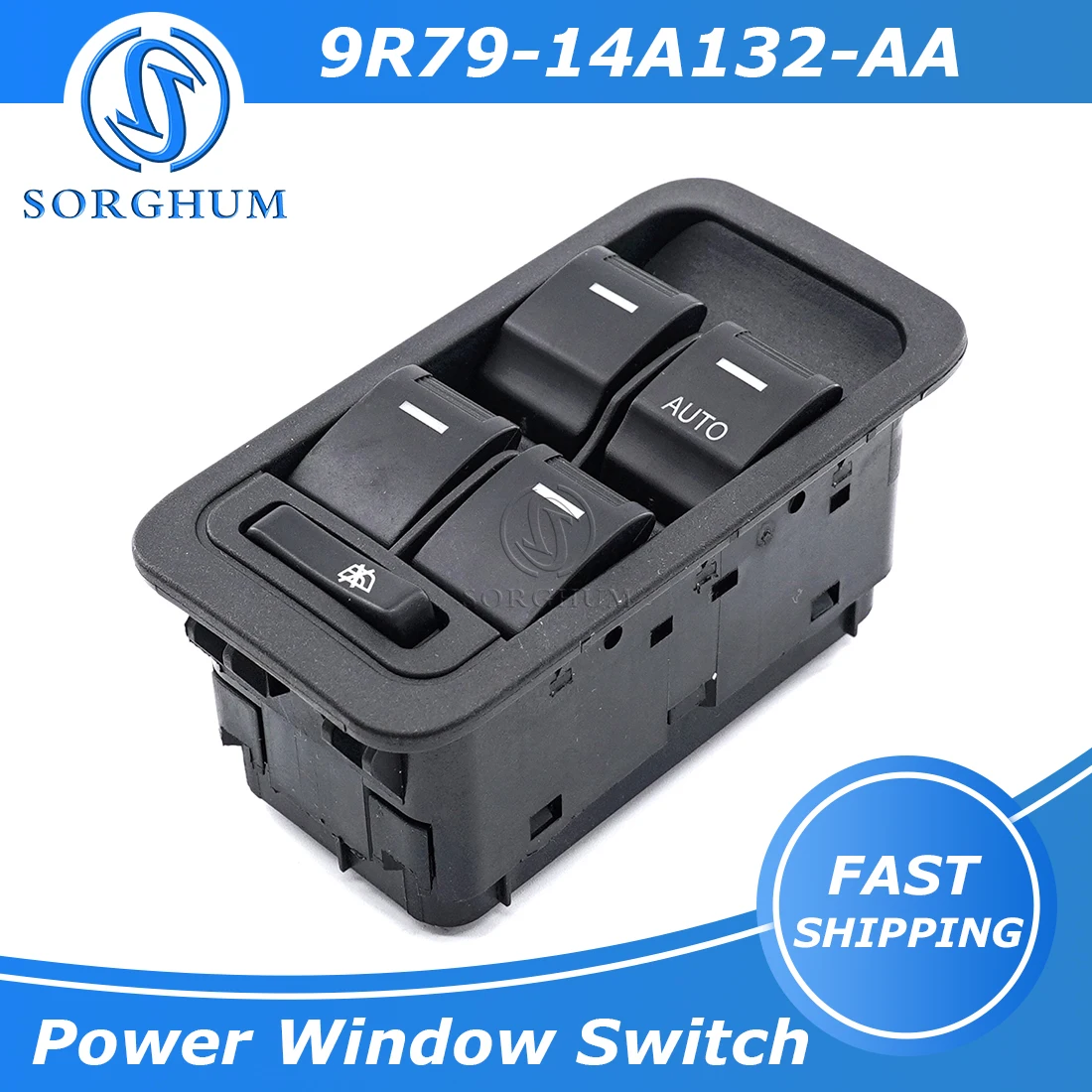 

9R79-14A132-AA 9R7914A132AA Electric Master Power Right Driver Side Window Control Switch For Ford Territory SX TX SY 2004-2014