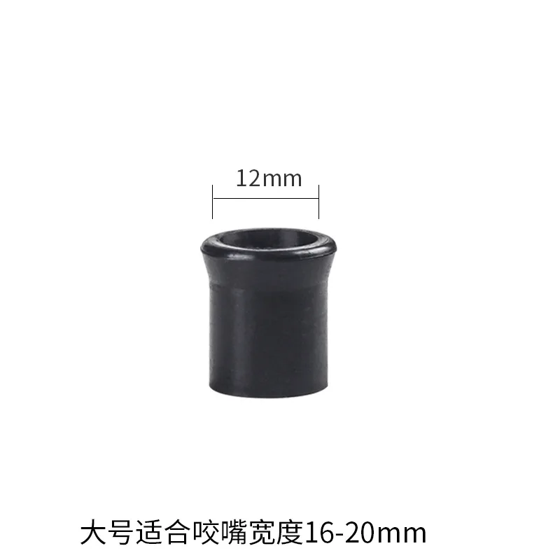 20pcs Food Grade Silicone Pipe Bits Durable Rubber Protective Mouthpiece Tip Bit Tobacco Pipe Tool Accessories 6