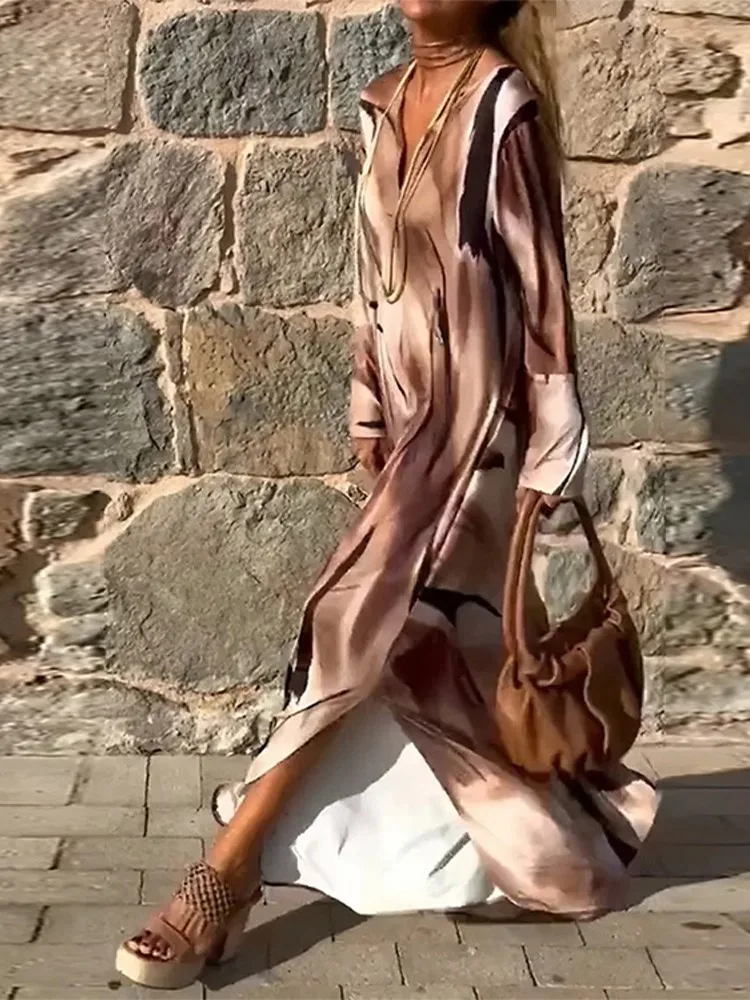 Рисунок 3 - Платье-макси RDMQ женское с принтом