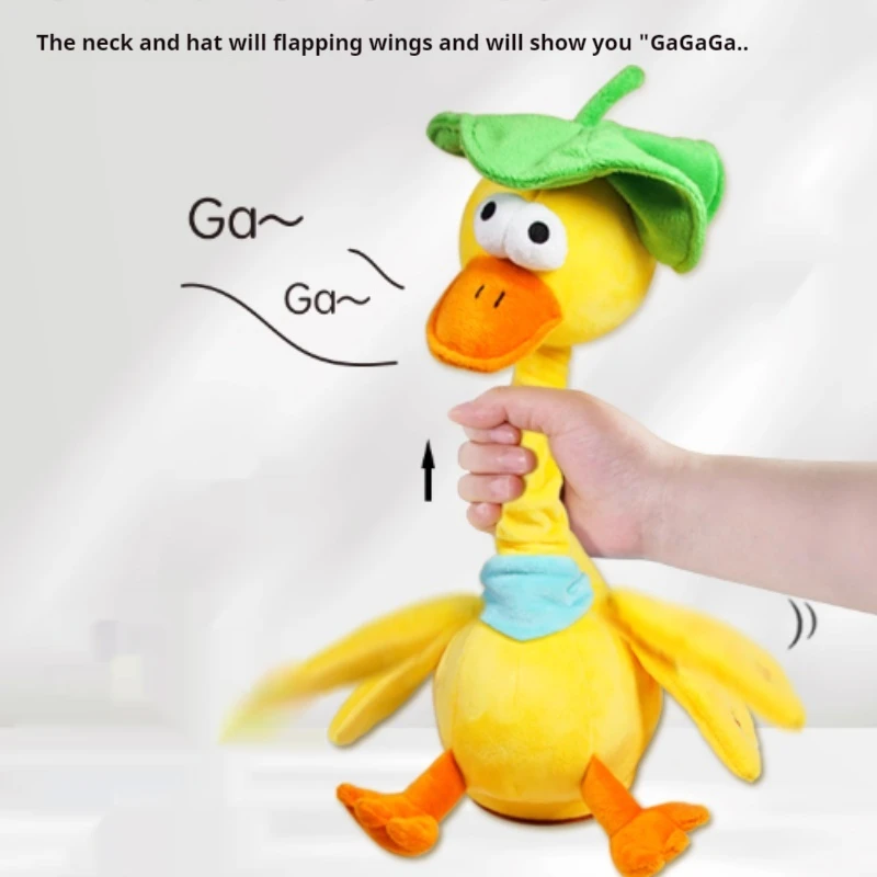 New Soft Cute Repeating Duck That Can Learn To Speak High Quality Fabric  Comfortable Plush Toy Children Birthday Surprise Gift 6