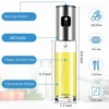 Glass Spray Bottle Kitchen Tool Spray Oiler Seasoning Condiment Bottle Pump Oil Pot Leak-Proof Grill BBQ Sprayer Oil Dispenser 5
